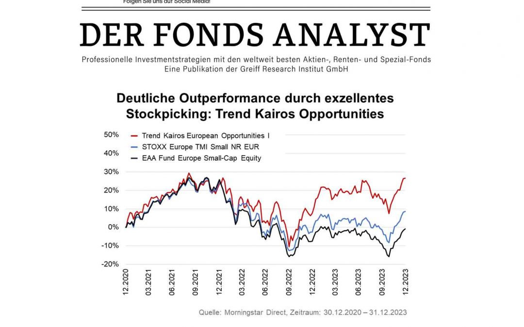 Der Fonds Analyst – Deutliche Outperformance durch exzellentes Stockpicking: Trend Kairos Opportunities